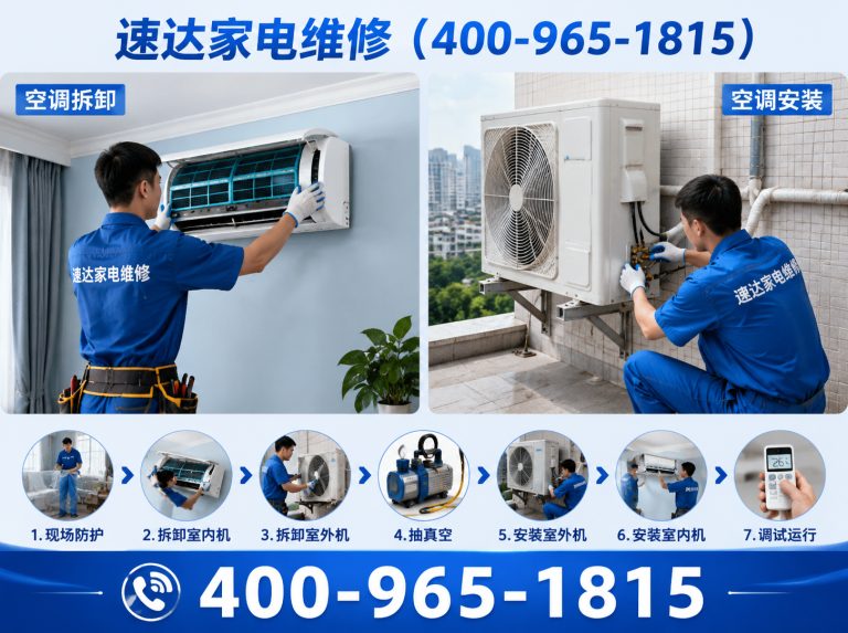 晋城空调维修展示图